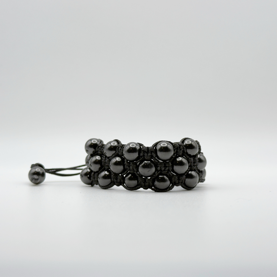 Bracelet cordé de Shungite – Protection et Énergie