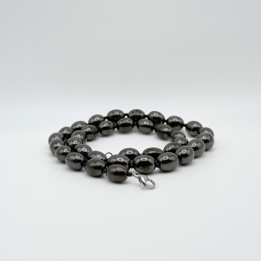Collier en Shungite - Protection et Énergie Équilibrée