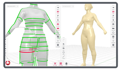 Scanner 3D Styku en action, capturant des mesures corporelles précises d'un utilisateur pour une analyse détaillée de la santé et de la forme physique.